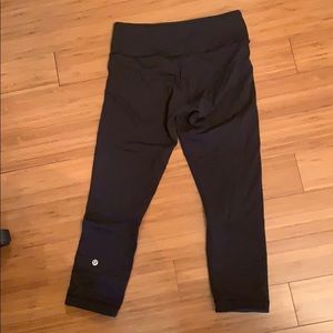 Reversible Lululemon capri leggings